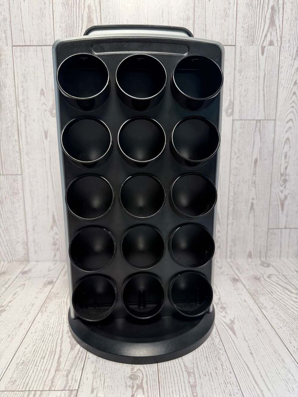 Keurig KCC-30 K-Cup Carousel 30 Pod Coffee Storage Tower Silver Black